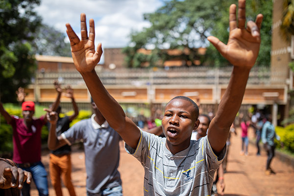 Ugandan Student Protests